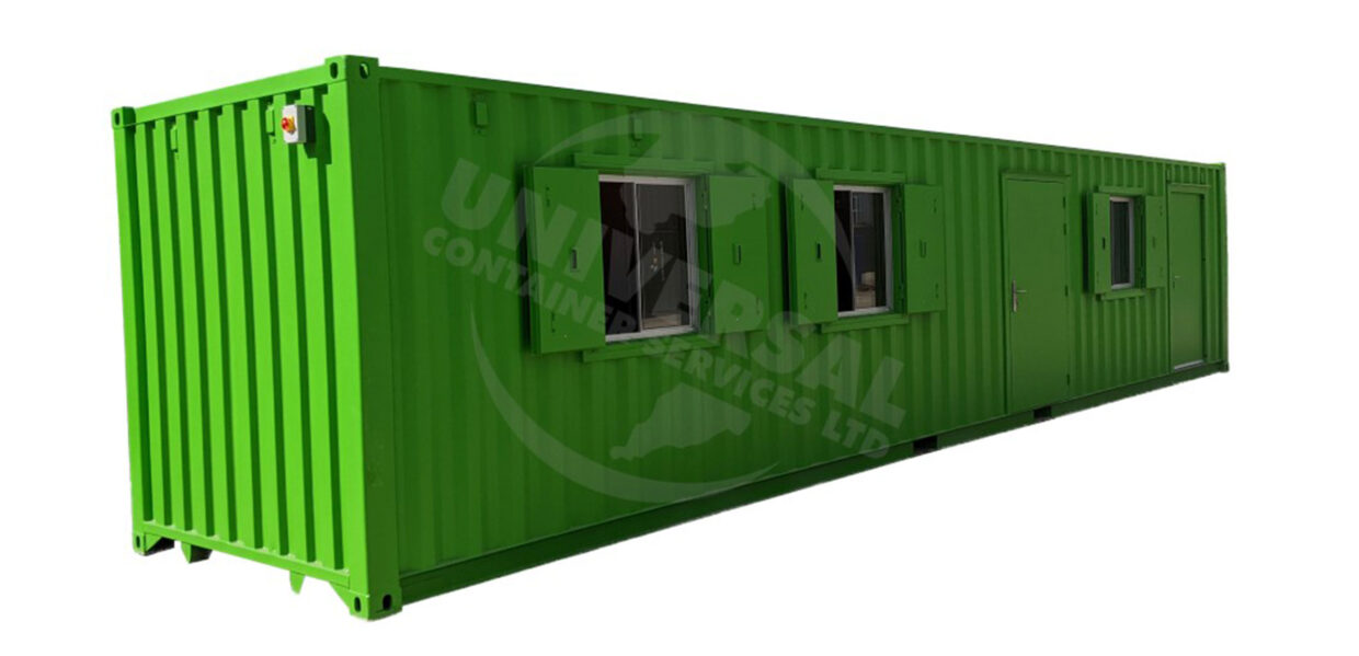 40ft shipping container food pantry
