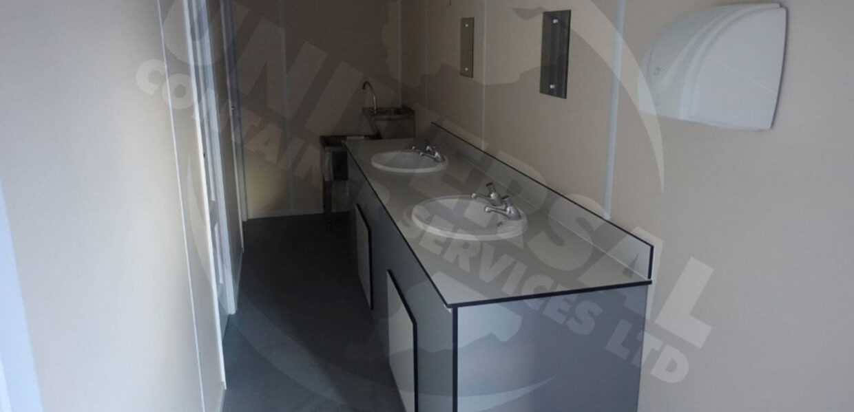 40ft × 12ft Truck Stop Shower Unit