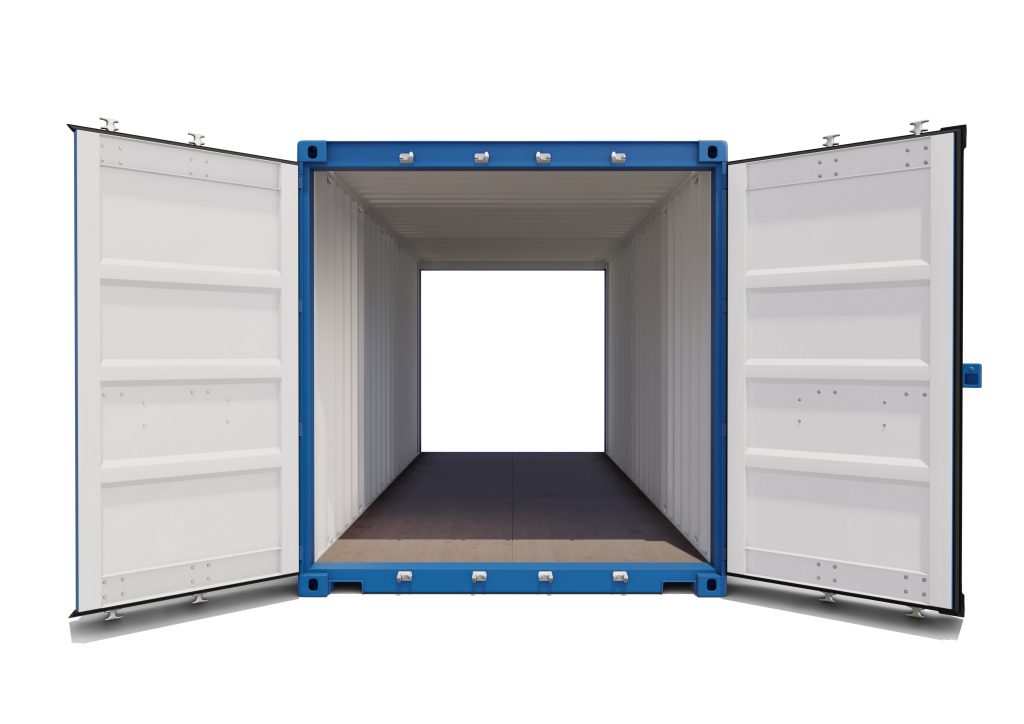 tunnel container view through container