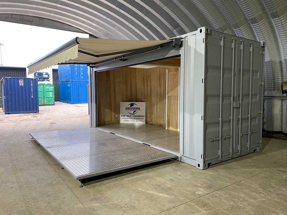 Dropside Shipping Container Conversion