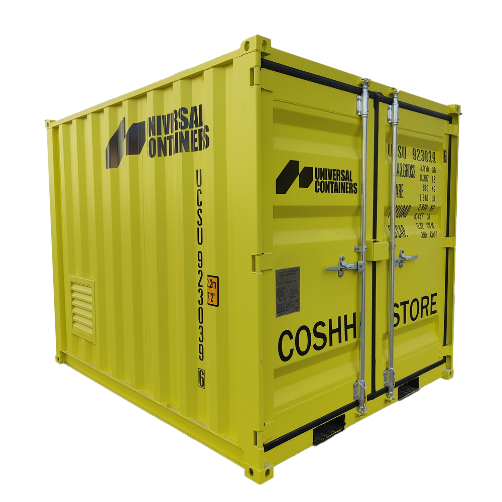 New 9ft COSHH Chemical Store Container
