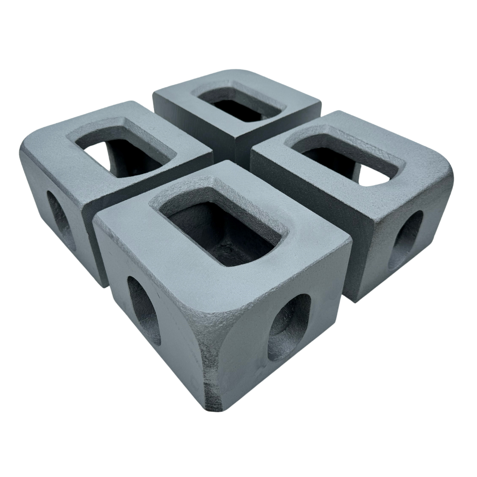 Bottom Corner Casting (Set of 4)