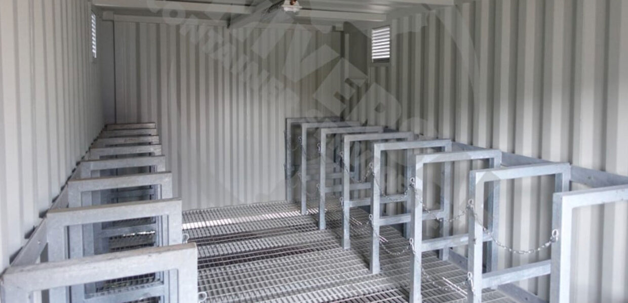 20×10 Gas Bottle Store