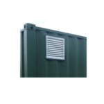 Fitted 400mm x 400mm Aluminum Vent