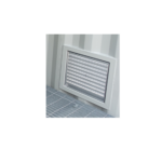 Fitted 400mm x 400mm Aluminum Vent
