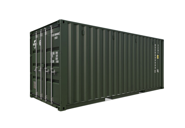 Green Shipping Containers