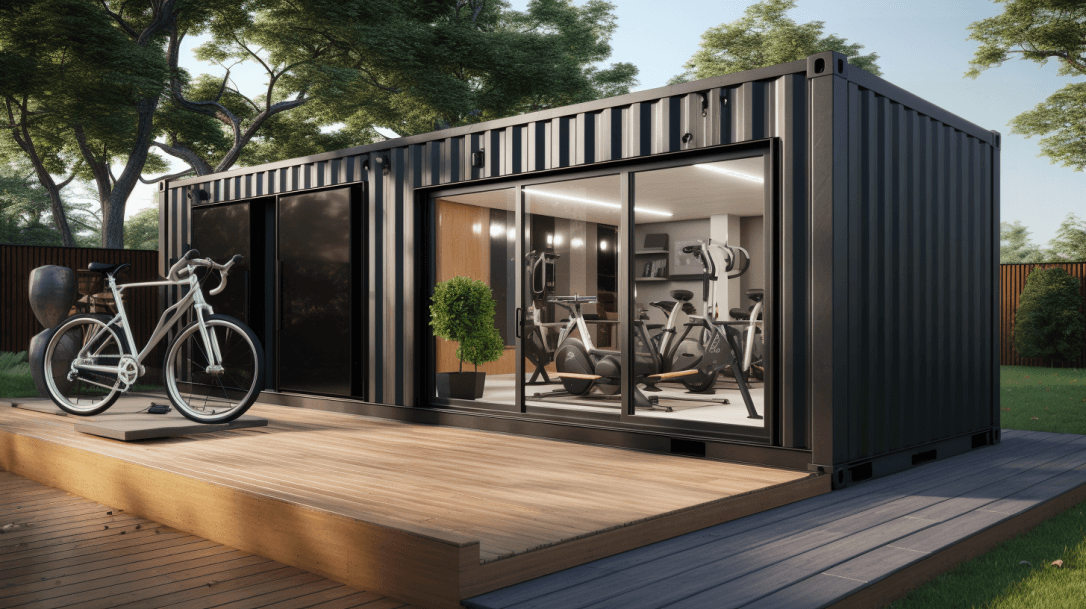 shipping container gym