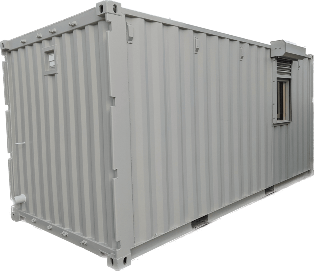 shipping container ticket office