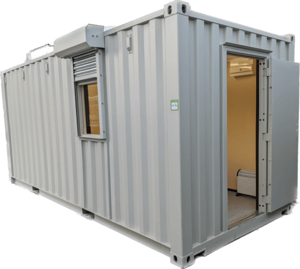 Case Study: Shipping Container Ticket Office