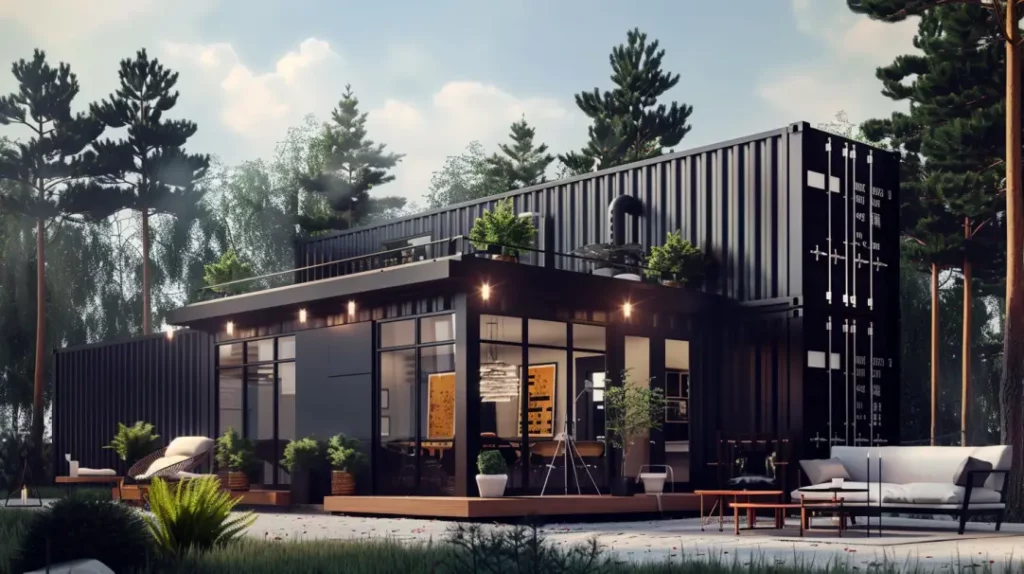shipping container modular building