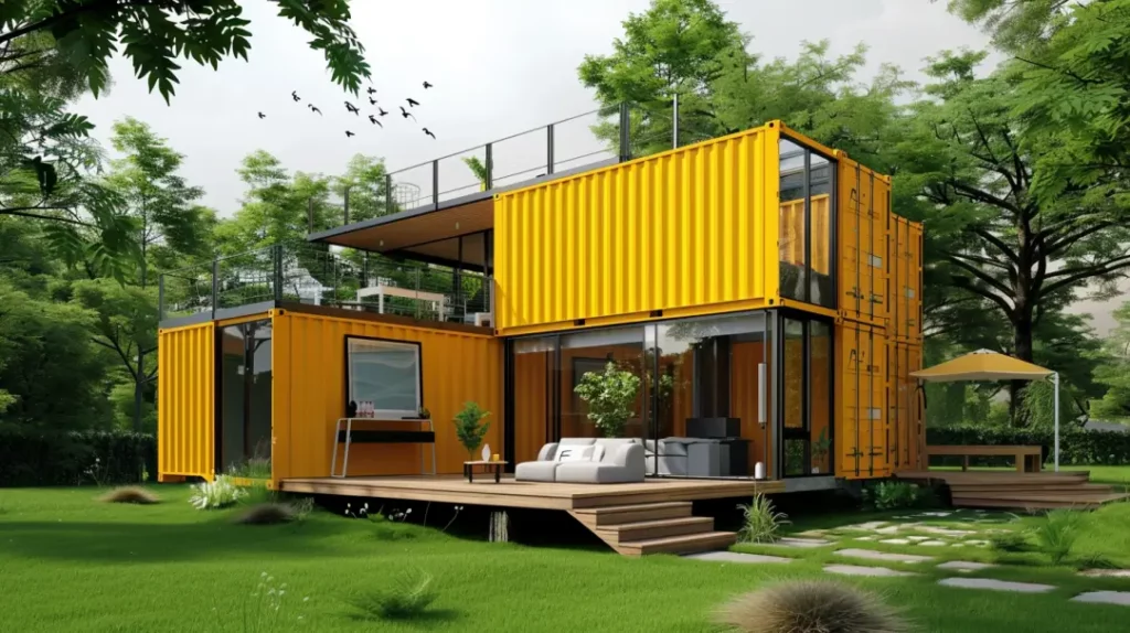shipping container modular building
