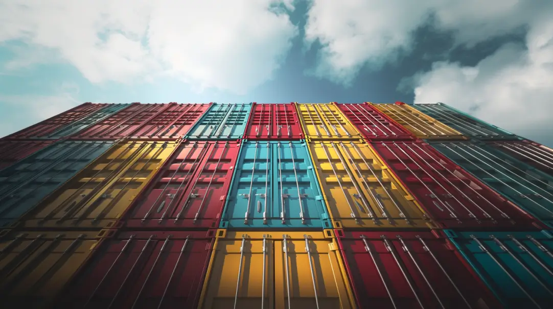 stack shipping containers