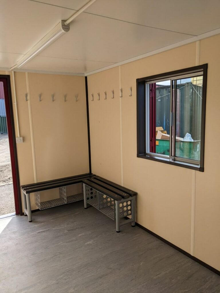 shipping container canteen