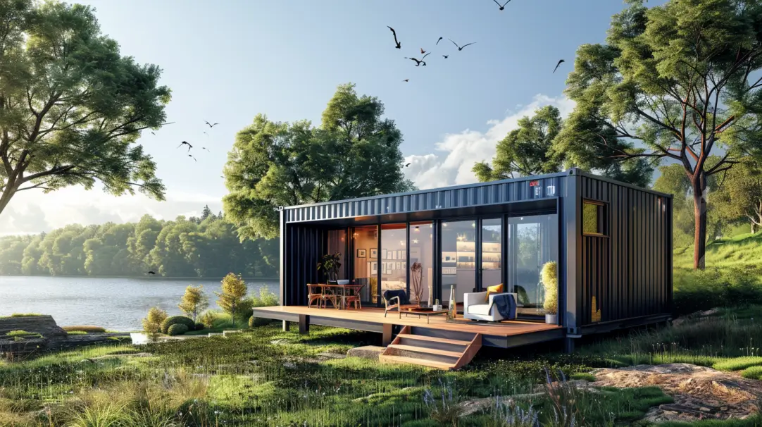 shipping container holiday home
