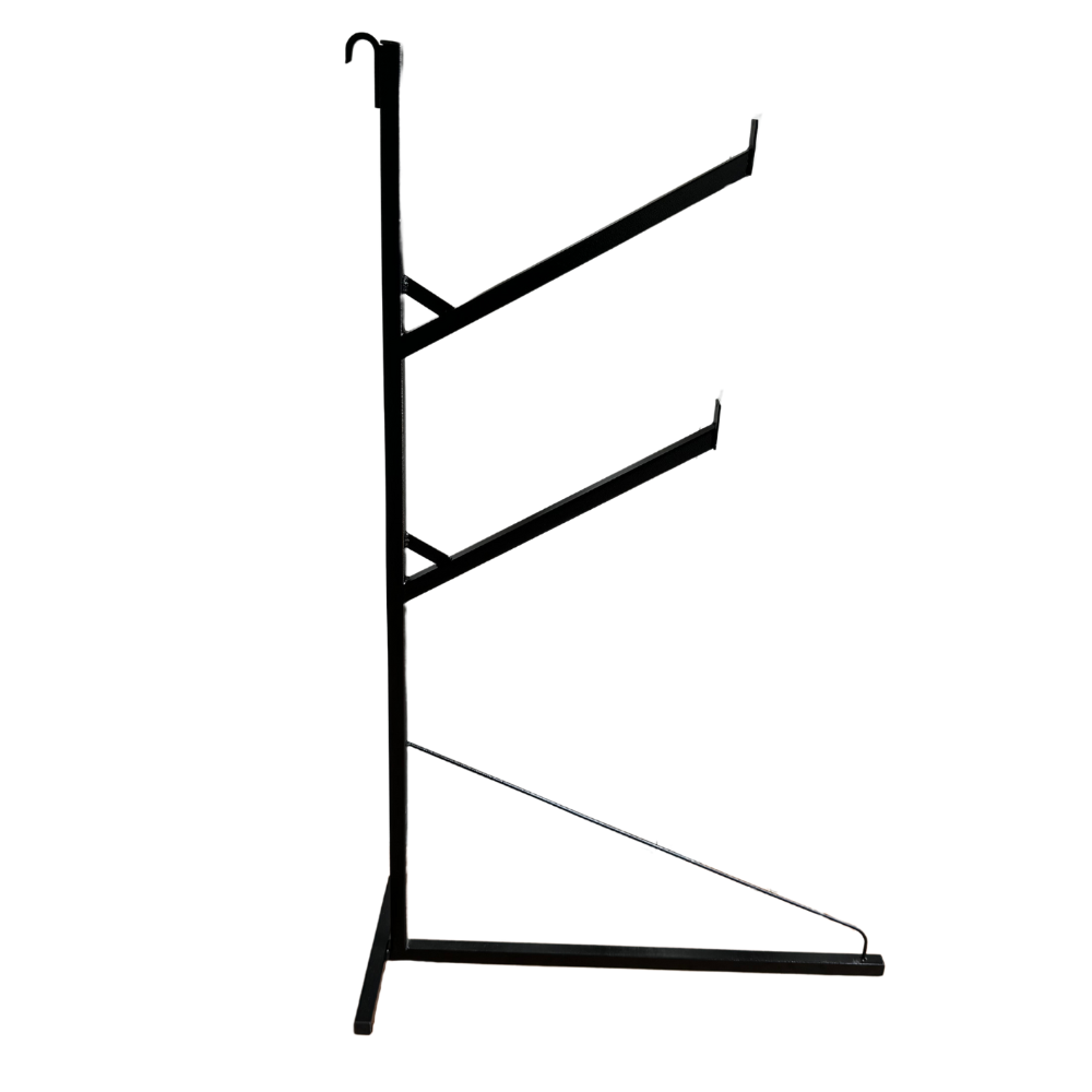 Work Bench With Pipe Rack Bracket