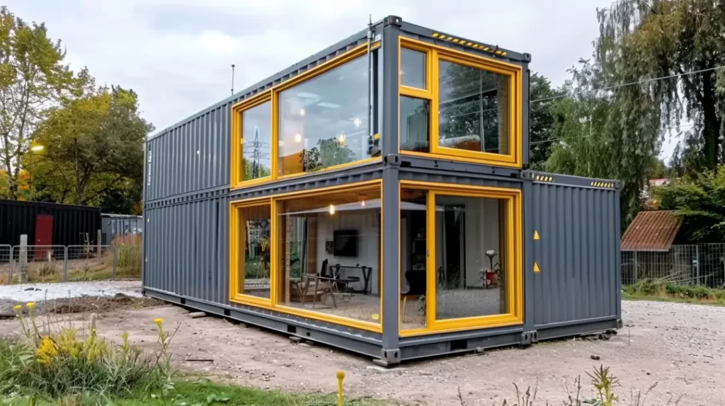 multi-container modular building