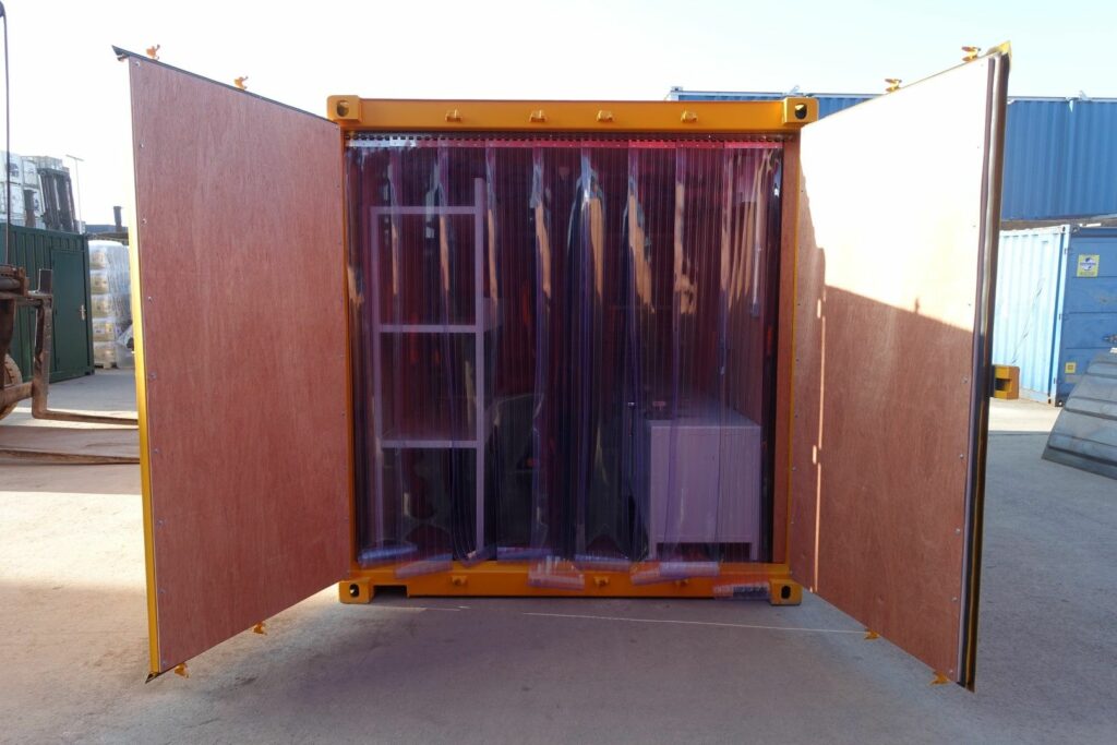 shipping container workshop