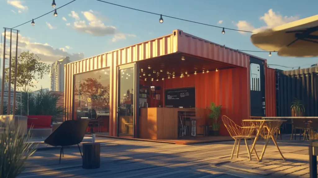 shipping container office idea