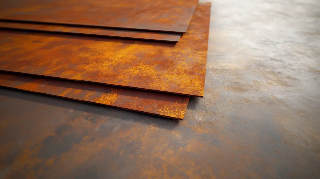 Corten steel sheets