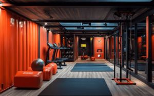 a container gym for cat page