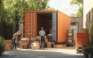 Containers for moving home
