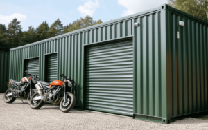 motor bike storage unit
