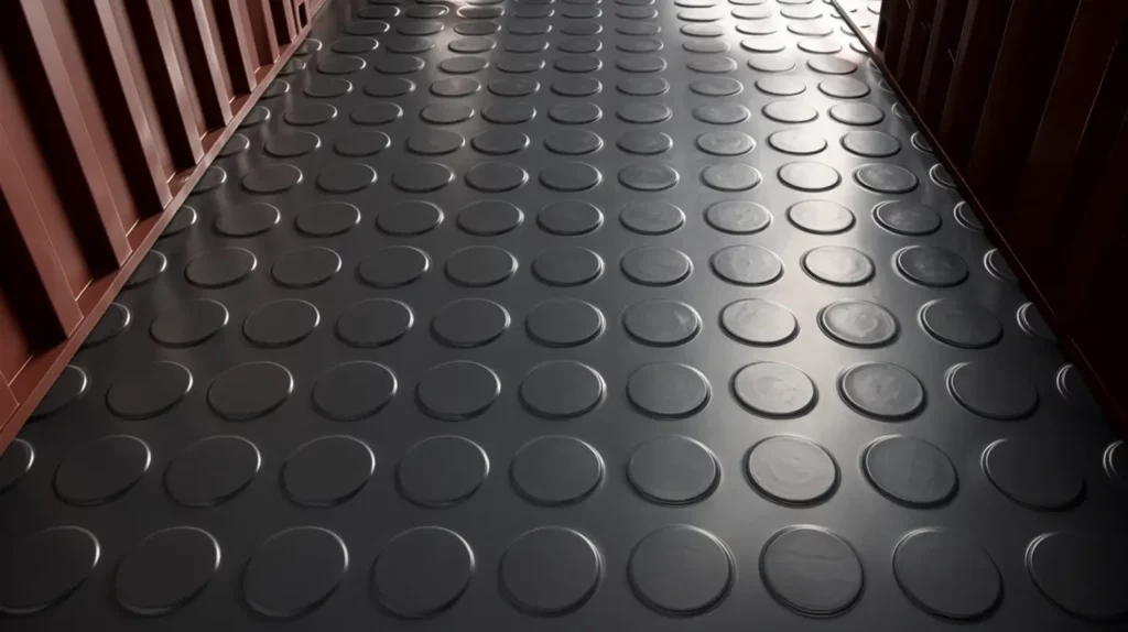 coin vinyl shipping container floor