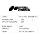 Lockable Stacking Cone BC-G2 B